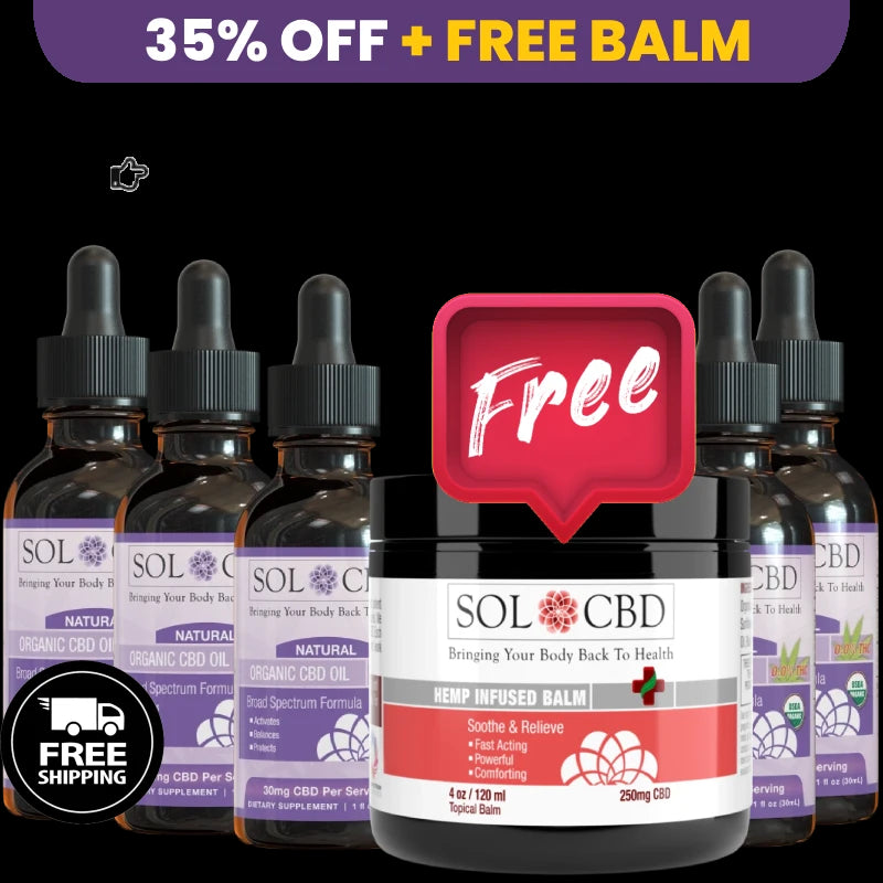 BFCM VIP Organic CBD Tincture – Natural (0.0% THC) - 5 pack