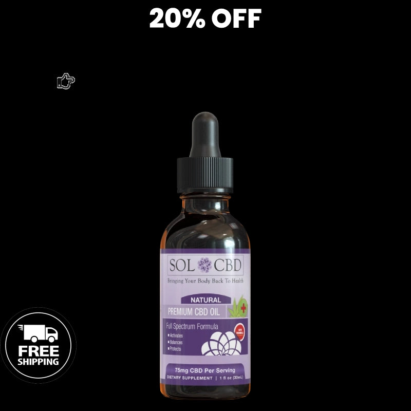 BFCM 2250mg CBD Oil Tincture - 1 pack