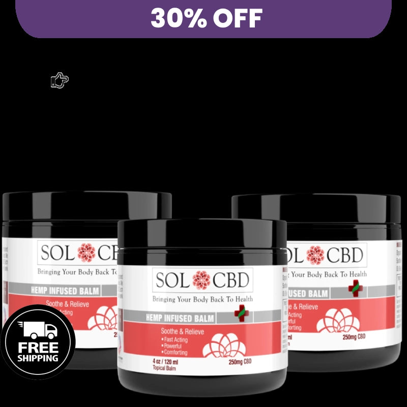 BFCM VIP CBD Infused Herbal Balm - 3 pack