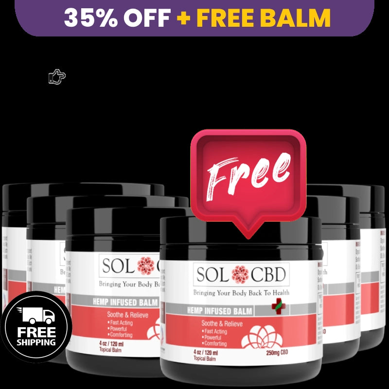 BFCM VIP CBD Infused Herbal Balm - 5 pack