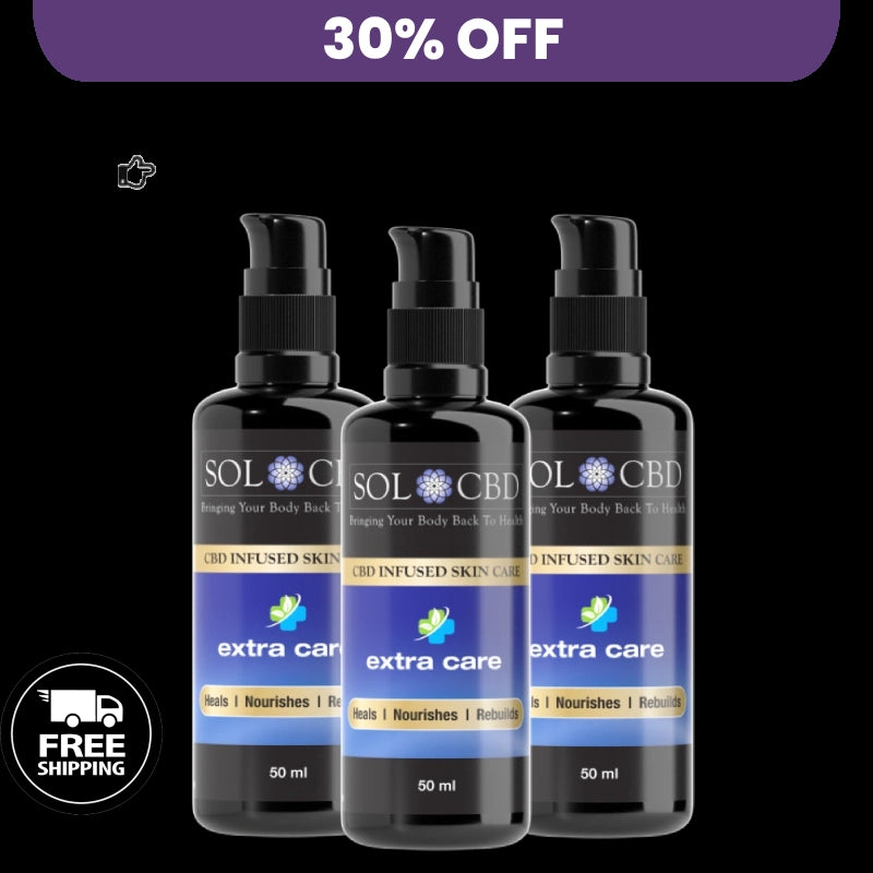 BFCM VIP CBD Infused Extra Care Skin Care- 3 pack