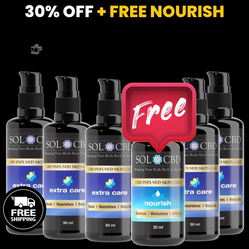 BFCM CBD Infused Extra Care Skin Care - 5 pack