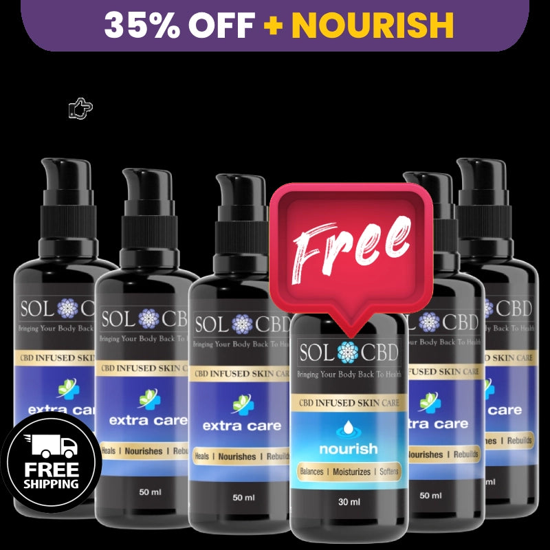 BFCM VIP CBD Infused Extra Care Skin Care - 5 pack