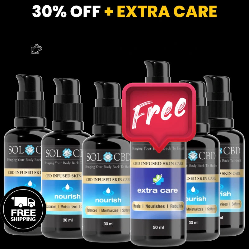 BFCM CBD Infused Nourish Skin Care - 5 pack