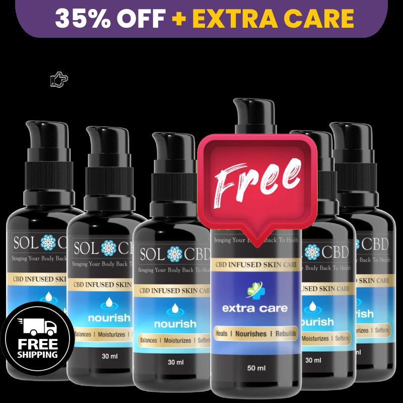 BFCM VIP CBD Infused Nourish Skin Care - 5 pack