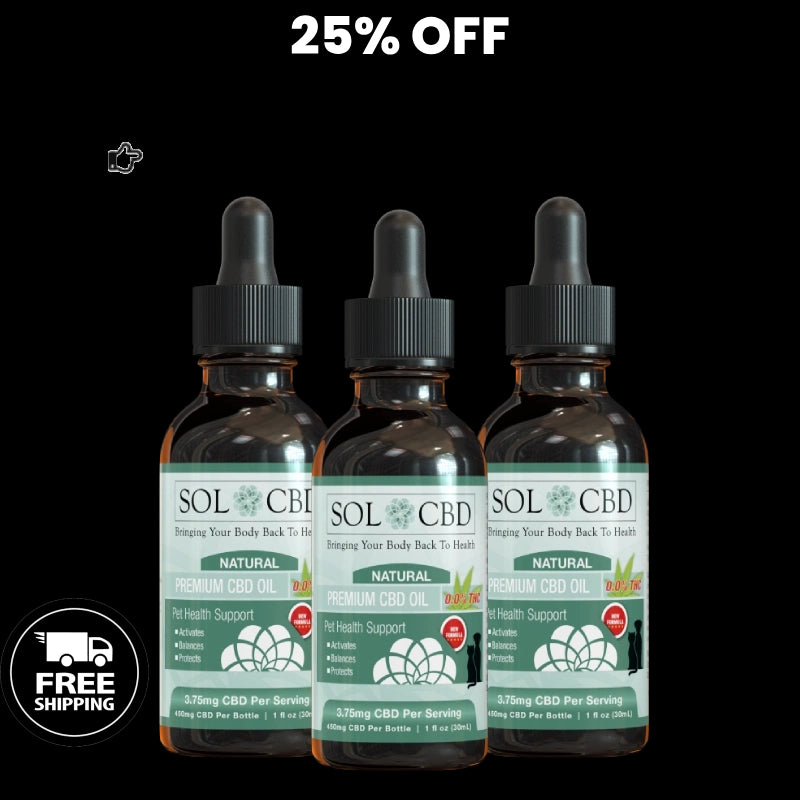 BFCM Premium Pet CBD Tincture - 3 pack