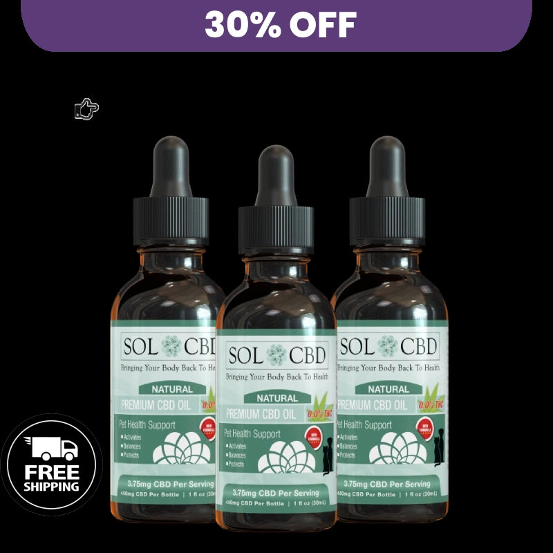 BFCM VIP Premium Pet CBD Tincture - 3 pack