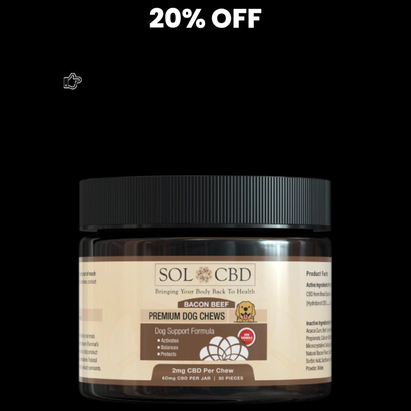 BFCM CBD Dog Treats (0.0% THC) - 1 pack