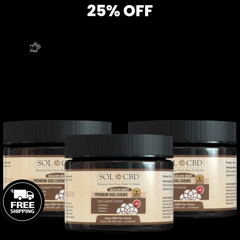 BFCM CBD Dog Treats (0.0% THC) - 3 pack
