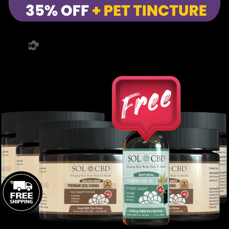BFCM VIP CBD Dog Treats (0.0% THC)- 5 pack