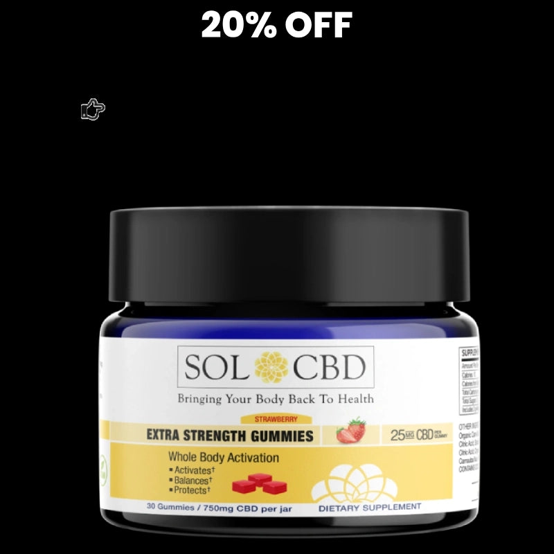 BFCM Extra Strength CBD Gummies - 1 pack