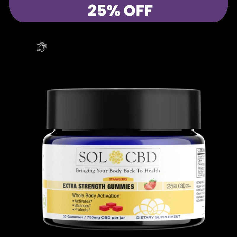 BFCM VIP Extra Strength CBD Gummies - 1 pack
