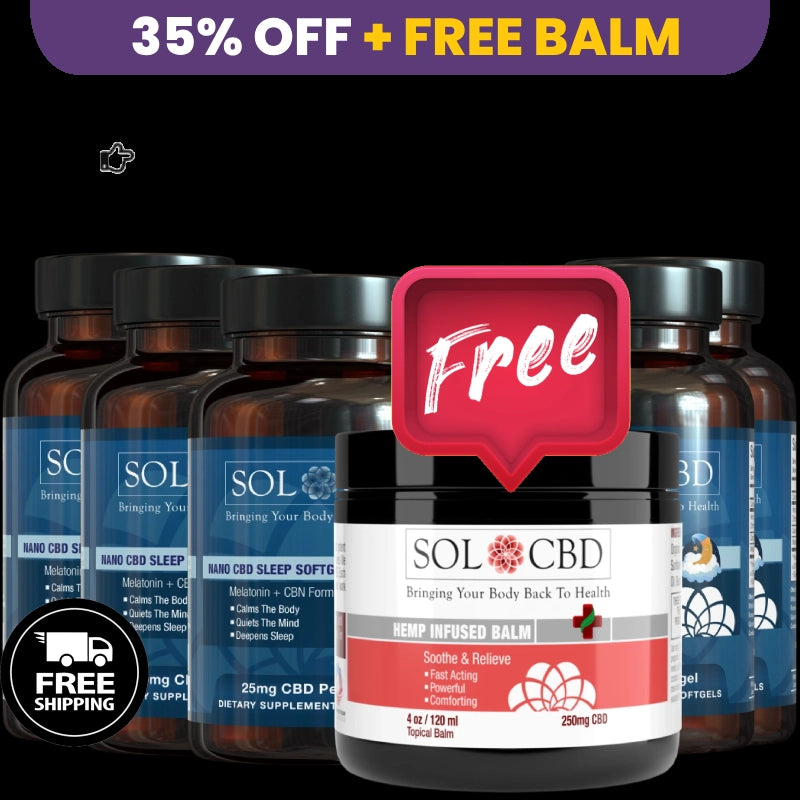 BFCM VIP CBD, Melatonin & CBN Softgels for Sleep- 5 pack