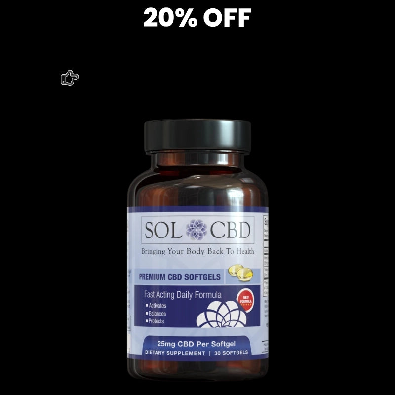 BFCM Nano CBD Softgels - 1 pack