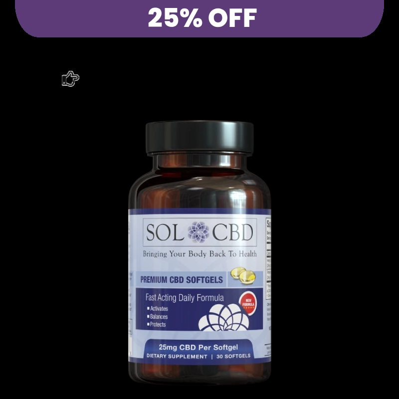 BFCM VIP Nano CBD Softgels - 1 pack