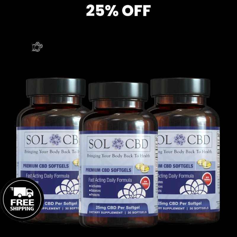 BFCM Nano CBD Softgels - 3 pack