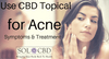 CBD Topicals May Ease Acne Symptoms - SOL✿CBD