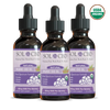 Organic CBD Tincture – Natural (0.0% THC) - 3 PACK