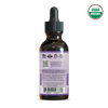 Organic CBD Tincture – Natural (0.0% THC) - BACK