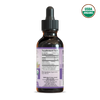 Organic CBD Tincture – Natural (0.0% THC) - SIDE