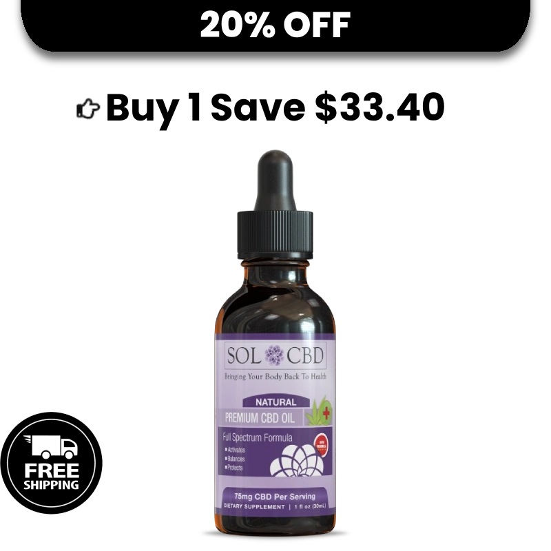 BFCM 2250mg CBD Oil Tincture - 1 pack