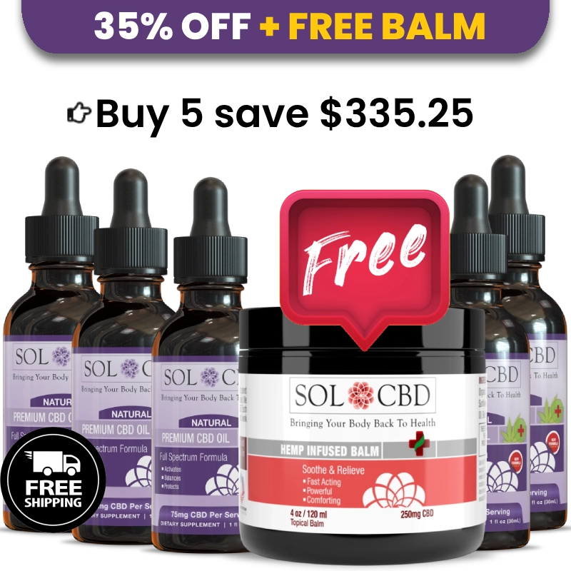 BFCM VIP 2250mg CBD Oil Tincture - 5 pack