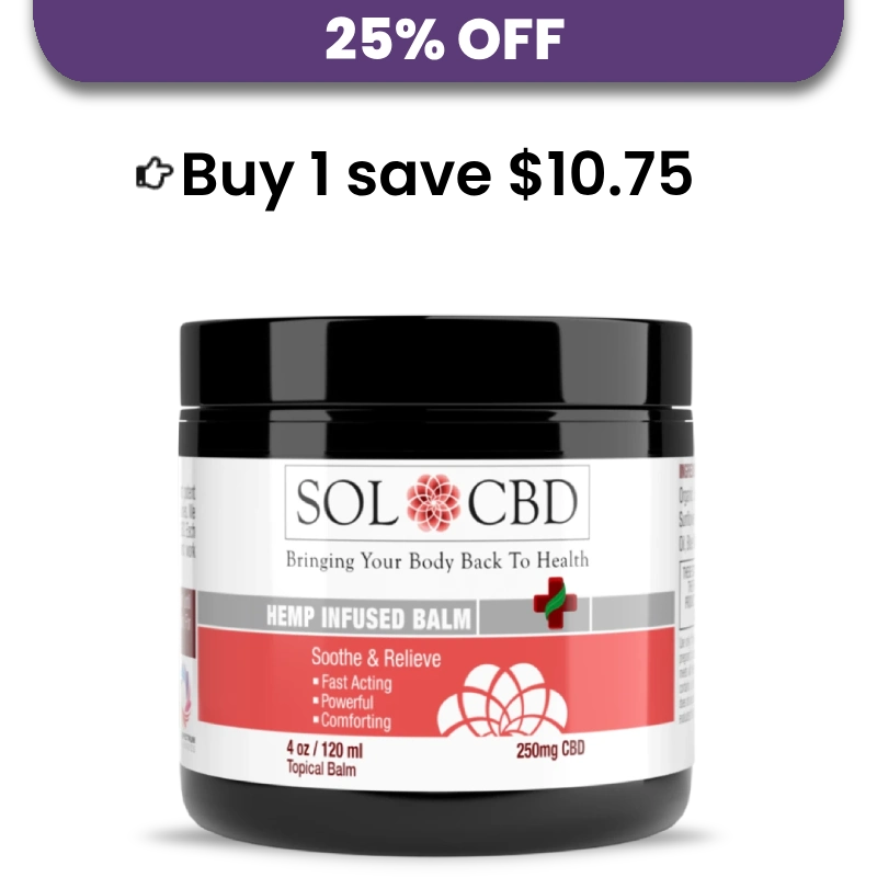 BFCM VIP CBD Infused Herbal Balm - 1 pack