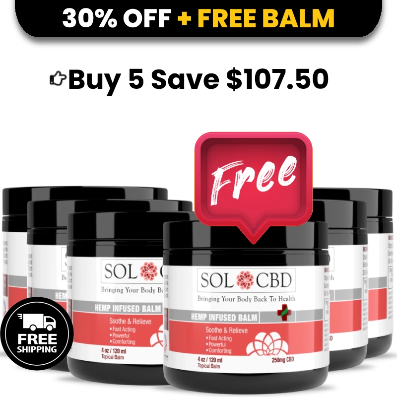 BFCM CBD Infused Herbal Balm - 5 pack