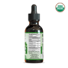 Organic CBG + CBD Oil Tincture - Mint - SIDE