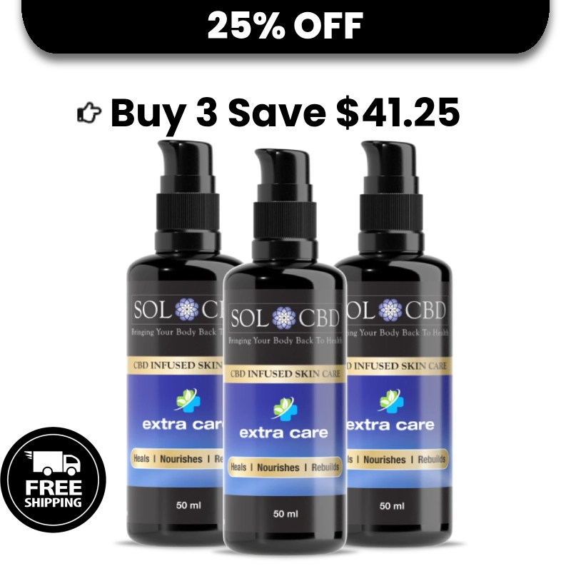 BFCM CBD Infused Extra Care Skin Care- 3 pack
