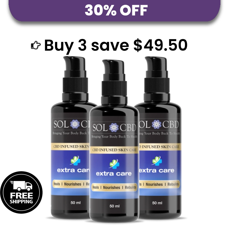 BFCM VIP CBD Infused Extra Care Skin Care- 3 pack