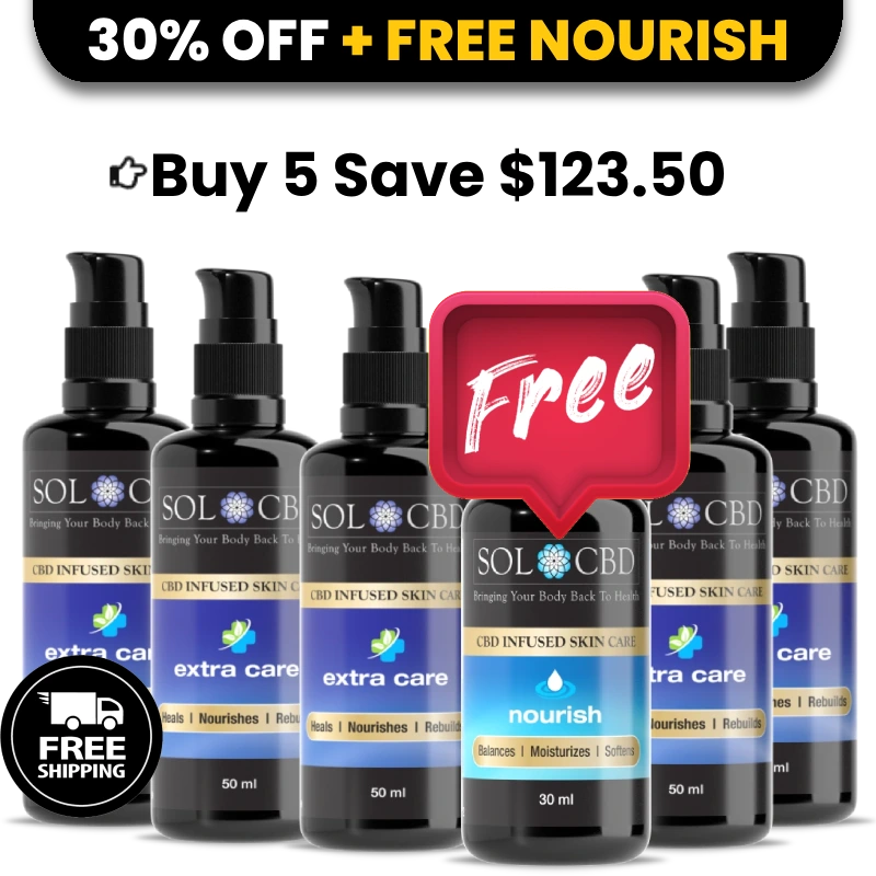 BFCM CBD Infused Extra Care Skin Care - 5 pack