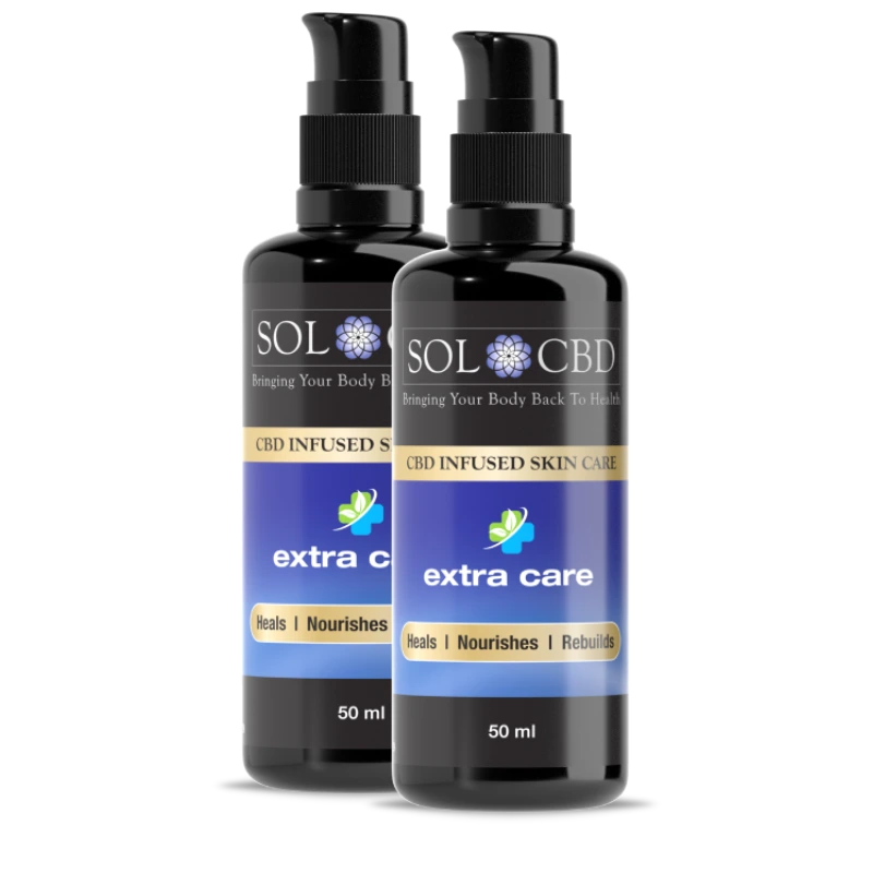 EXTRA CARE CBD SKIN CARE - 2 PACK