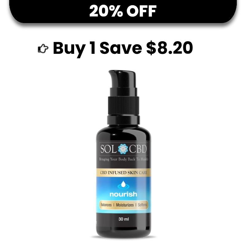 BFCM CBD Infused Nourish Skin Care - 1 pack
