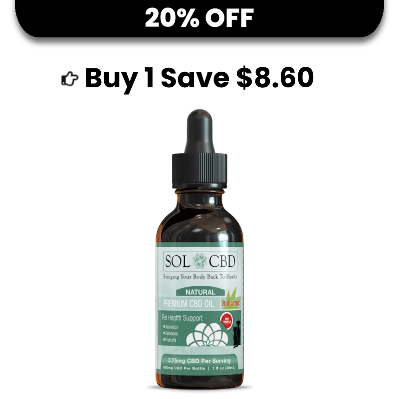 BFCM Premium Pet CBD Tincture- 1 pack