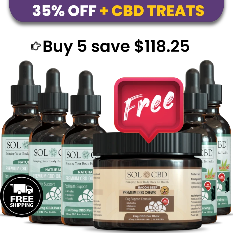BFCM VIP Premium Pet CBD Tincture- 5 pack