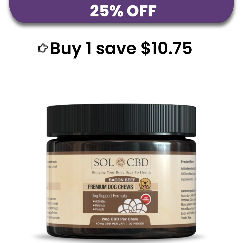 BFCM VIP CBD Dog Treats (0.0% THC) - 1 pack
