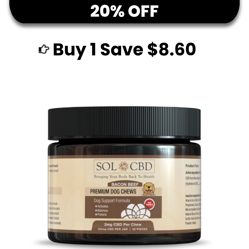 BFCM CBD Dog Treats (0.0% THC) - 1 pack
