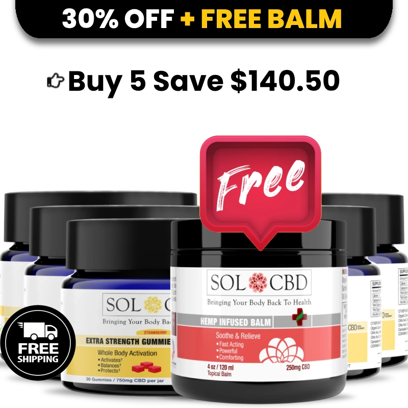 BFCM Extra Strength CBD Gummies - 5 pack