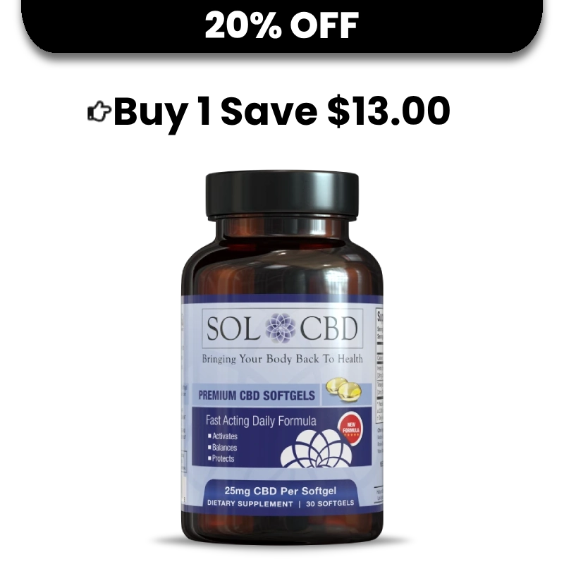 BFCM Nano CBD Softgels - 1 pack