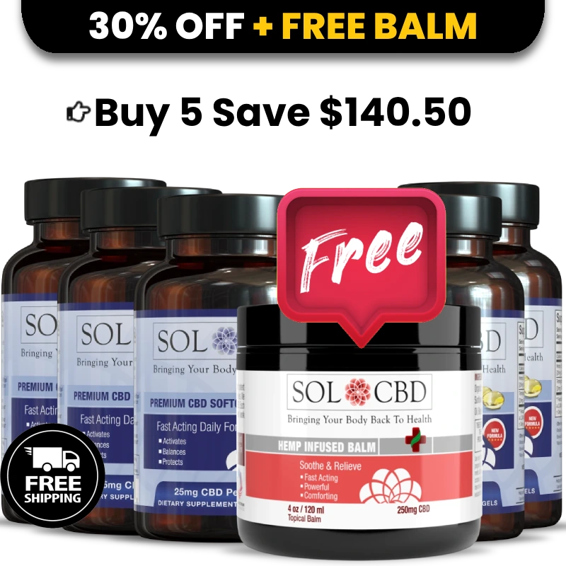 BFCM Nano CBD Softgels - 5 pack